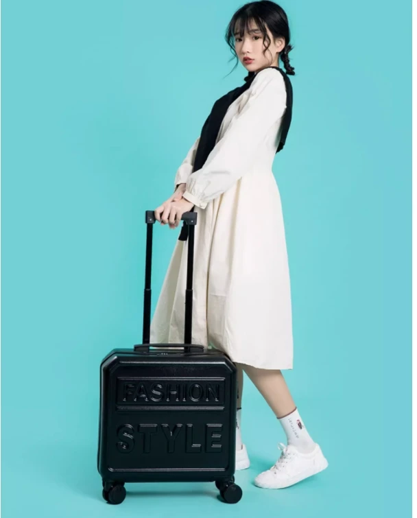 

A149 Small and lightweight suitcase for girls and boys password box 20 inch trolley box