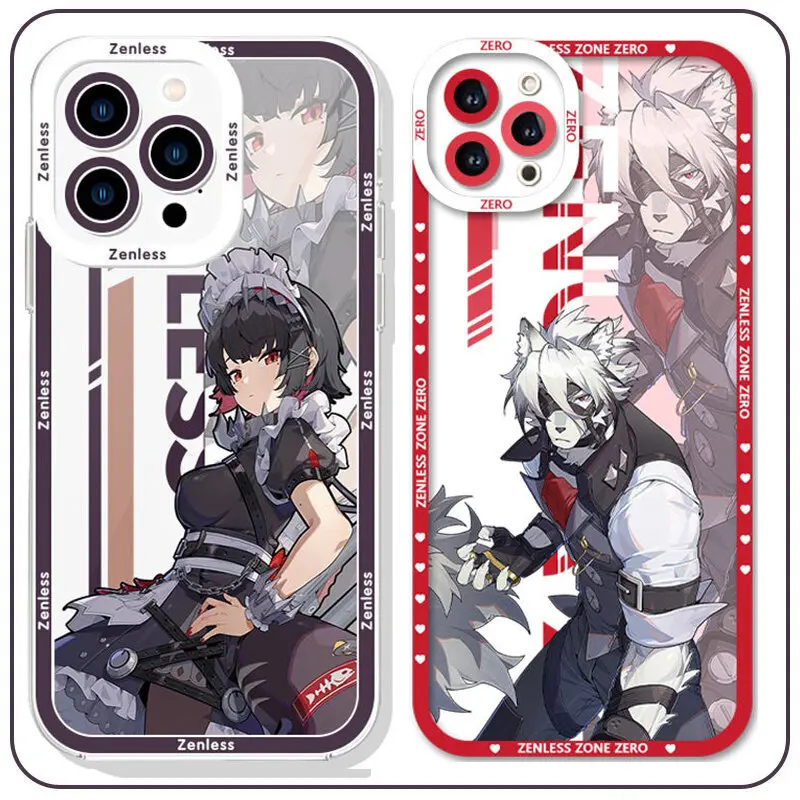Zenless Zone Zero Clear Soft Phone Case Cover