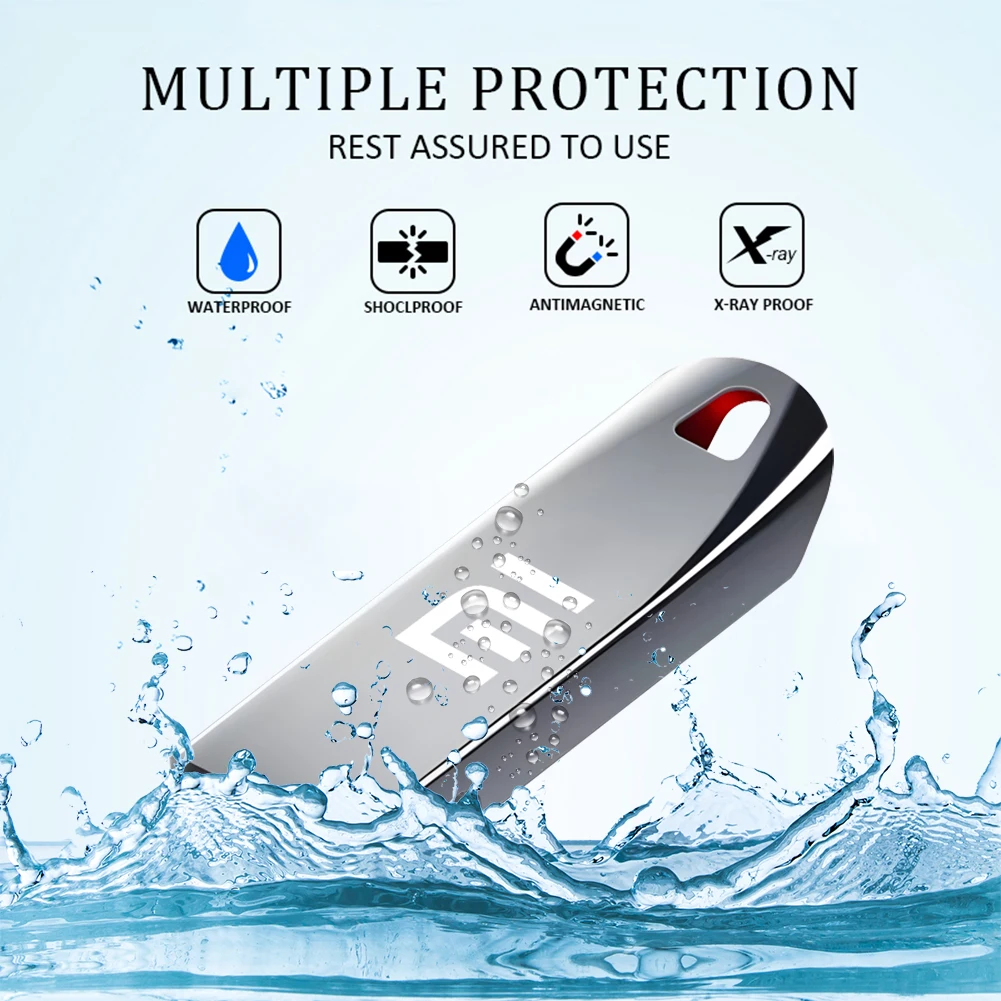 Xiaomi USB Flash Drive 2TB OTG Metal USB 3.0 Pen Drive Key 1TB 512GB Type C High Speed Pendrive Mini Flash Drive USB Memoria