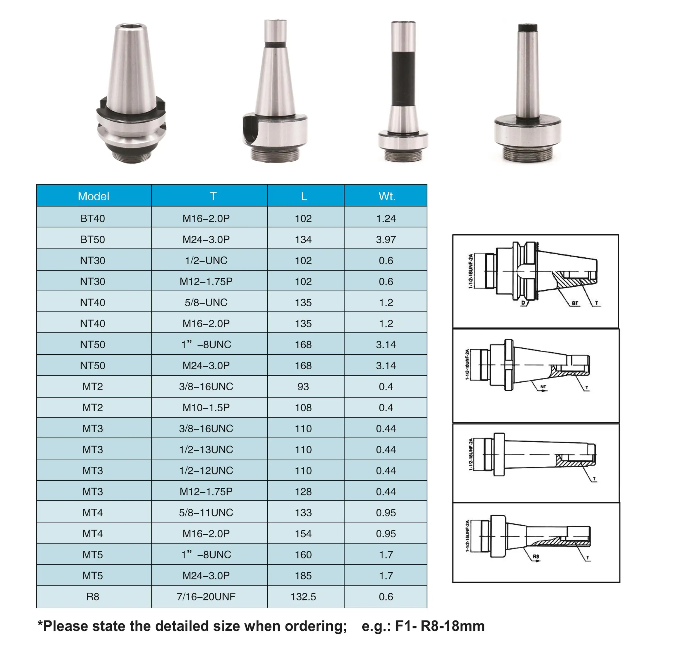 Ocut CNC Micro Milling Boring Head Bar Tools Set / Adjustable Boring Head - Boring Tools - 3