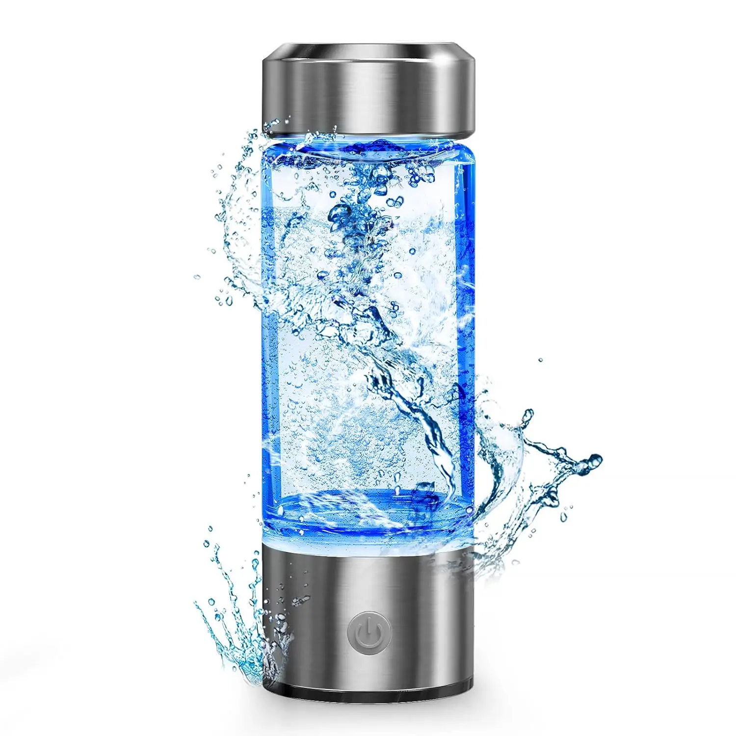 Rechargeable Hydrogen Rich Water Cup Portable Hydrogen Water Ioniser, Hydrogen Water Generator, Suitable for Home Travelling