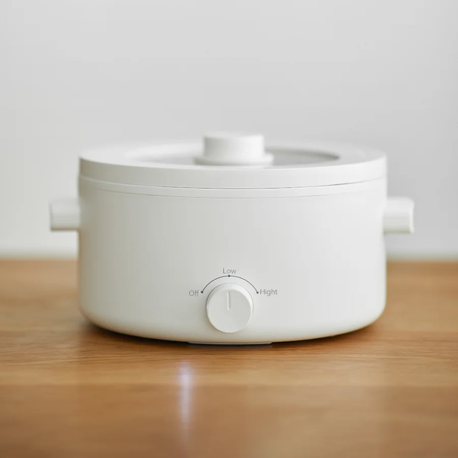 Olayks Home Dormitory Electric Hotpot Multi functional Large Capacity 3L Electric Cooker Steaming and Cooking Integrated Electri 5