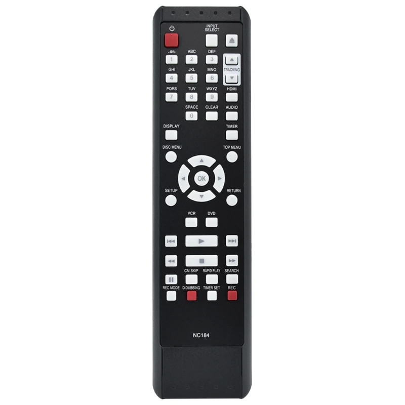 

Remote Control Replacement Fit for SANYO DVD VCR Recorder FWZV475F FWZV475E