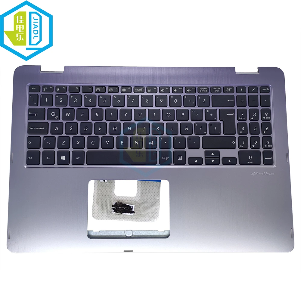 

Latin Greece Czech Slovakia Backlit Keyboard Palmrest For ASUS VivoBook Flip TP510UF TP510 TP510UA TP510UA-SB51T 90NB0CB1-R31CS0