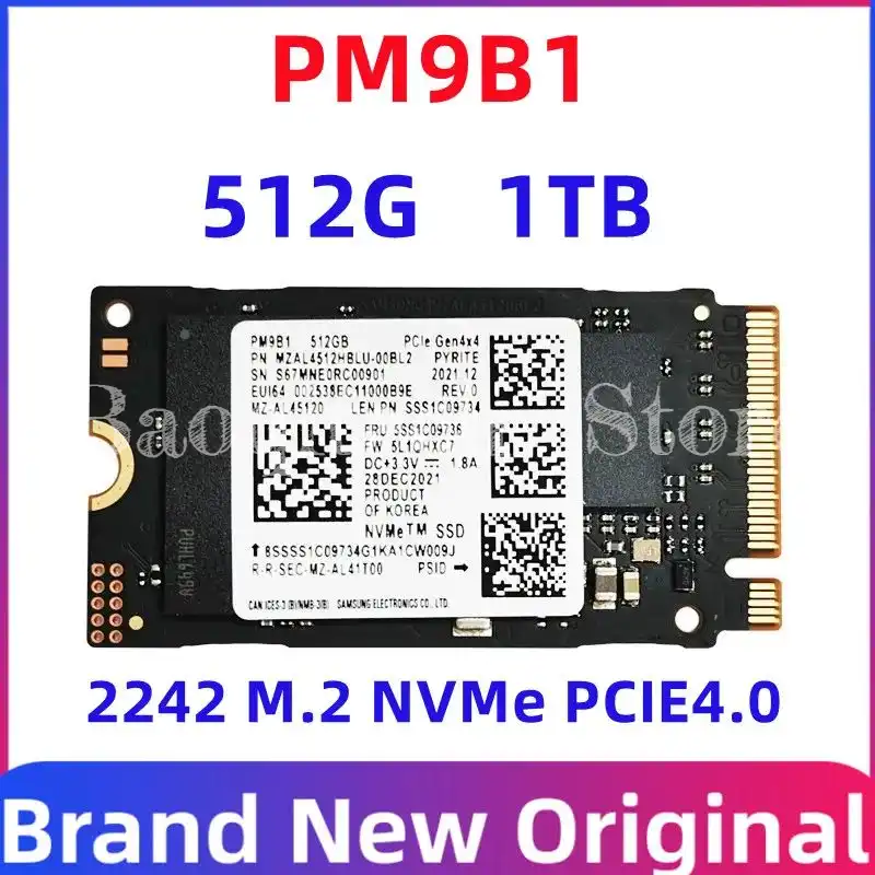 Brand New PM9B1 512G 1TB PCIE4.0 M.2 2242 Solid State Drive m2 For