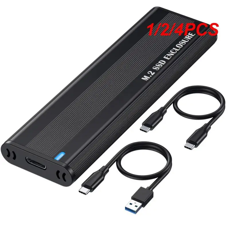 1/2/4 Pz 10Gbps M2 Ssd Case Nvme Sata Dual Protocol M.2 A Usb Tipo C 3.1 Adattatore Ssd Per Nvme Pcie Ngff Sata Ssd Disk Box M.2