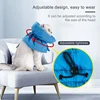 Cat Elizabethan Collar Healing Protective Collar Recovery Collar for After Surgery Adjustable Wound Healing Pet Neck Cone 3