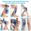 Medical Knee Brace Support Compression Sleeve Joint Recovery Arthritis Pain Relief Running Workout Sports Knee Pad 6
