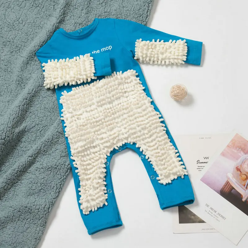 Mop Baby Krabbelstrampler - Weicher Jumpsuit Für Neugeborene & Säuglinge