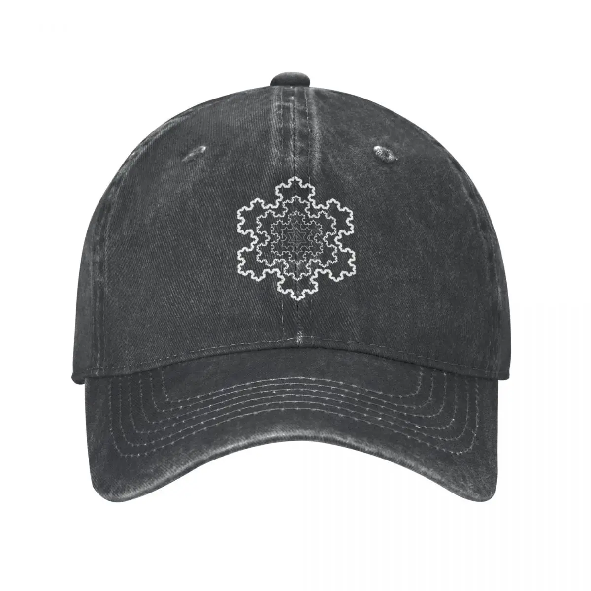 

The Koch Snowflake Cap Cowboy Hat streetwear Winter items Men's hat Women's