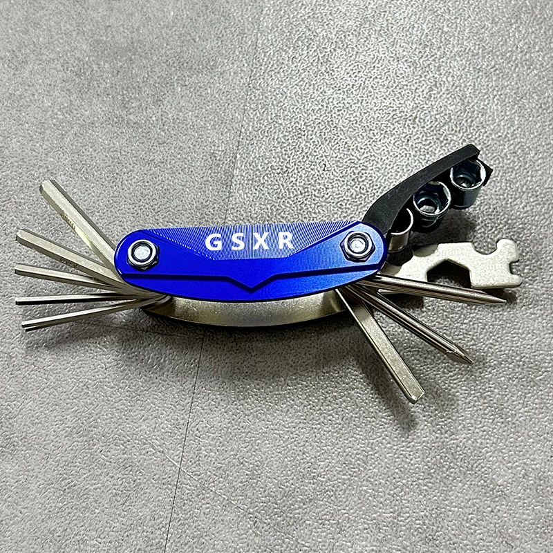 스즈키 GSXR 600 750 1000 GSX-R 600 750 1000 150 250 1998-2024 액세서리 오토바이 휴대용 도구 수리 스크루 드라이버 세트