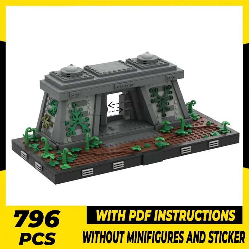 

Star Movie Model Moc Building Bricks Imperial Bunker Diorama Technology Modular Blocks Gifts Christmas Toys DIY Sets Assembly