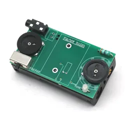 Dual - Band AM/FM Radio Receiver with Wireless Headphone Compatibility (Finished Board)