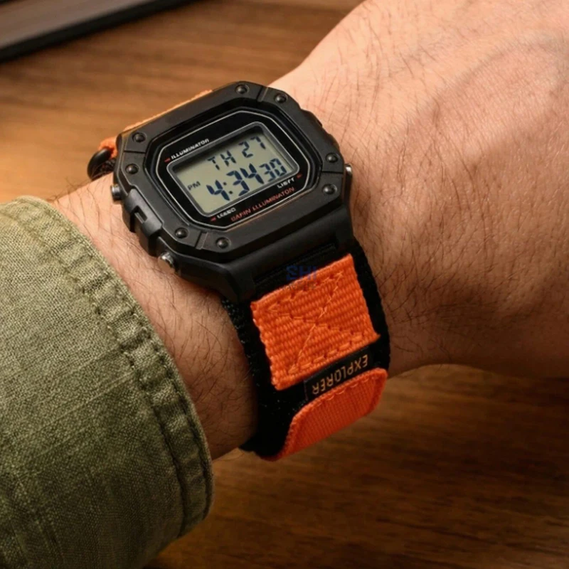 Versatile Nylon Weave Waterproof Outdoor Sport Watchband Strap