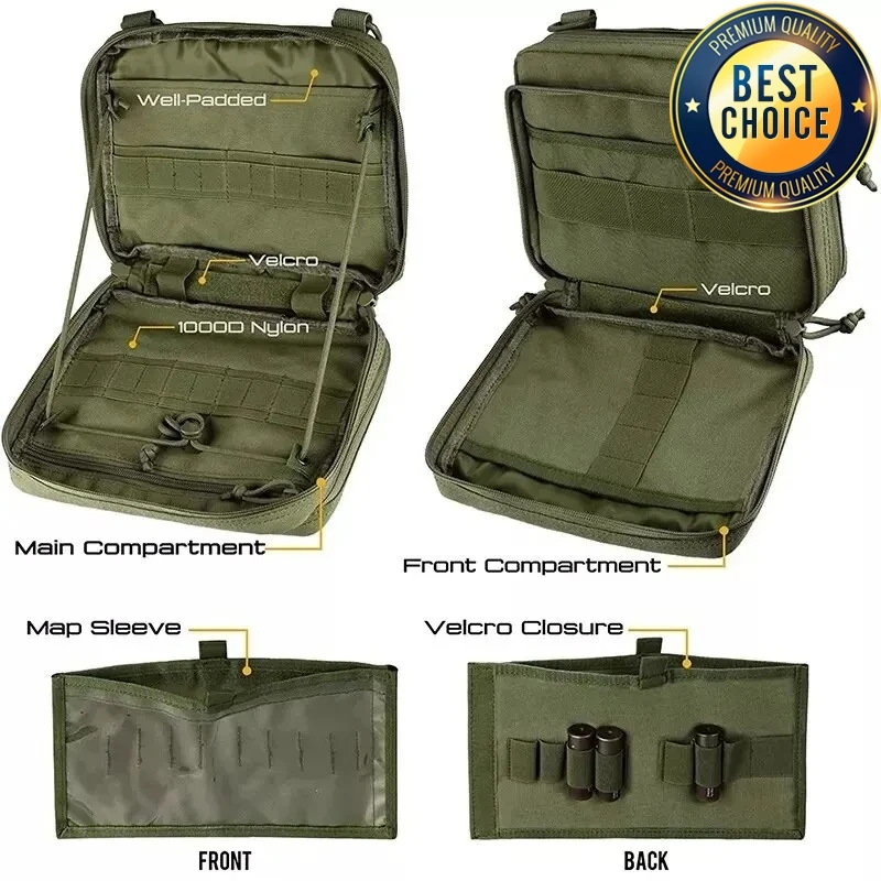 Waterproof Oxford Cloth Outdoor First Aid Kit Bag for Hunting Camping
