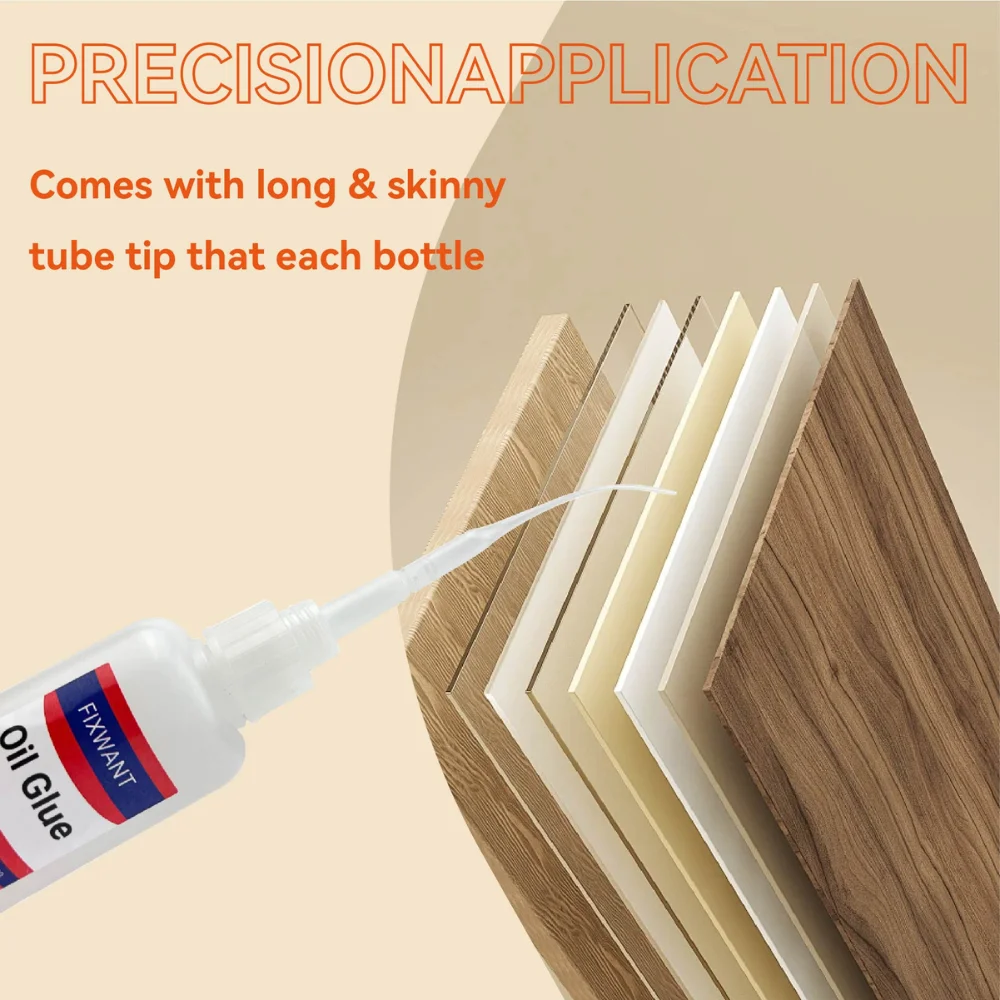 Super Glue High Strength Oily Universal Cyanoacrylate Instant Adhesive for PVC Plactis Ceramic Metal Glass Wood and More