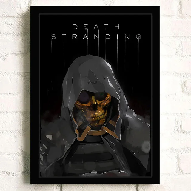 thumbnail image 1 of Death Stranding Game Poster Comics Quality Wall Art Painting Print on Canvas Bar Cafe Room Poster Pictures Cuadros Home Decor, 1 of 5