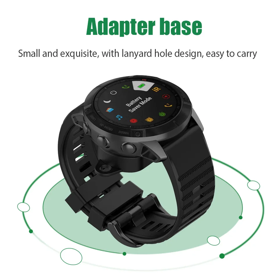 2 In 1 Type C Micro USB Watch Charger Adapter