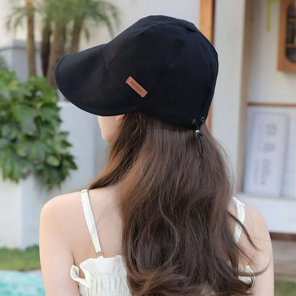 Adjustable Portable Wide Brim Sun Hat Beach Cap Fisherman Cap Bucket Hat