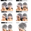13x6 Body wave HD Transparent lace front human hair wig 40 inch Pre Preplucked 5x5 200 Density glueless brazilian wigs for women 6