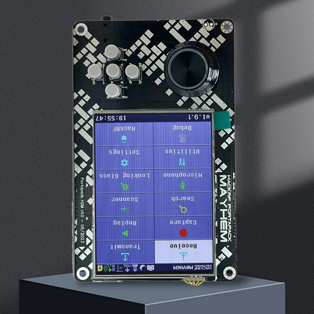 PortaPack H2M Signature Edition Software Defined Radio MAX2839 SDR Radio Receiver 10.00MHZ TCXO Analog GPS Assembled electronic kit for Hackrf