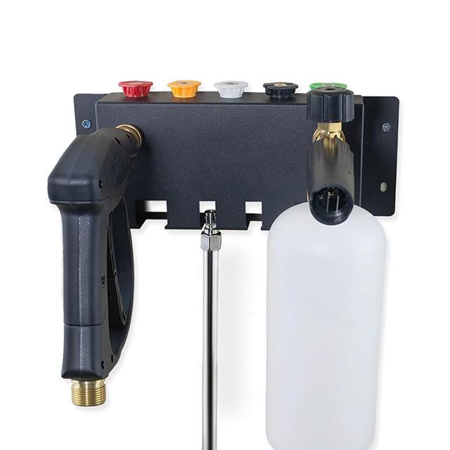 Pressure Washer Holder Mount Metal Premium Storage Rack Pressure Washer Tip Holder for Pressure Washer