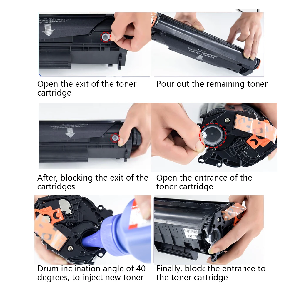 Einkshop-pó de Toner para Samsung Clt404s Kit de Recarga Chip para Samsung 404s Sm-c430 - Imagem 3
