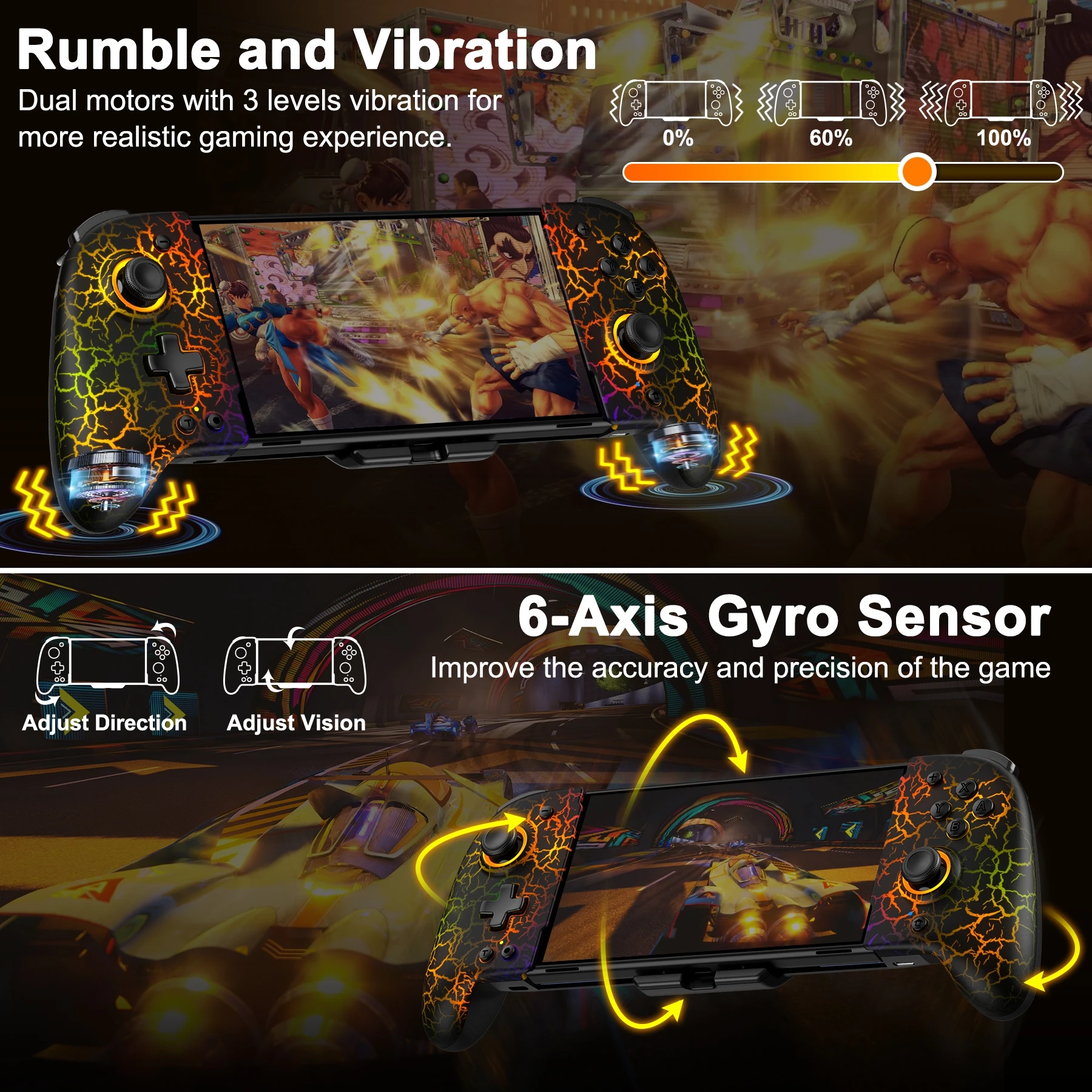 BEBONCOOL ٵ ġ RGB ̽ƽ, OLED  6  ̷ , ڵ  ׸   , JC200