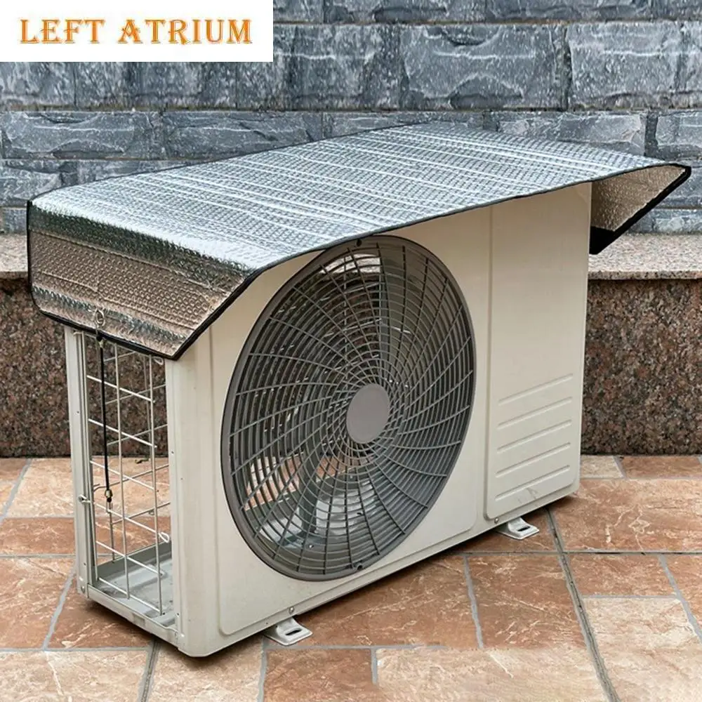 Air conditioner outer cover Outdoor Energy Saving Rainproof Cover  Air Conditioner Waterproof Dust Cover AC Unit Covers Air - 4