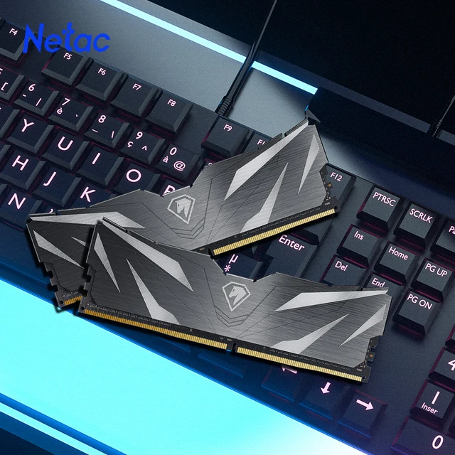 Netac-Mémoire RAM DDR4 DIMM pour ordinateur de bureau, carte mère d'ordinateur de jeu bricolage, 3600MHz, 3200MHz, 16 Go, 32 Go, DDR5, 4800MHz, XMP2.0 5