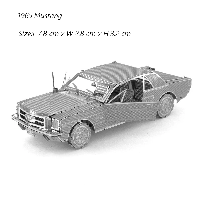 DIY 3D Metal Puzzle: Super Sport Car Jigsaw