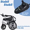 500W Electric Wheelchair 20AH Foldable, Reclining Tilt Design 150KG Weight Capacity 22KM Range Ergonomic Design 6 500W Electric Wheelchair 20AH Foldable, Reclining Tilt Design 150KG Weight Capacity 22KM Range Ergonomic Design 6