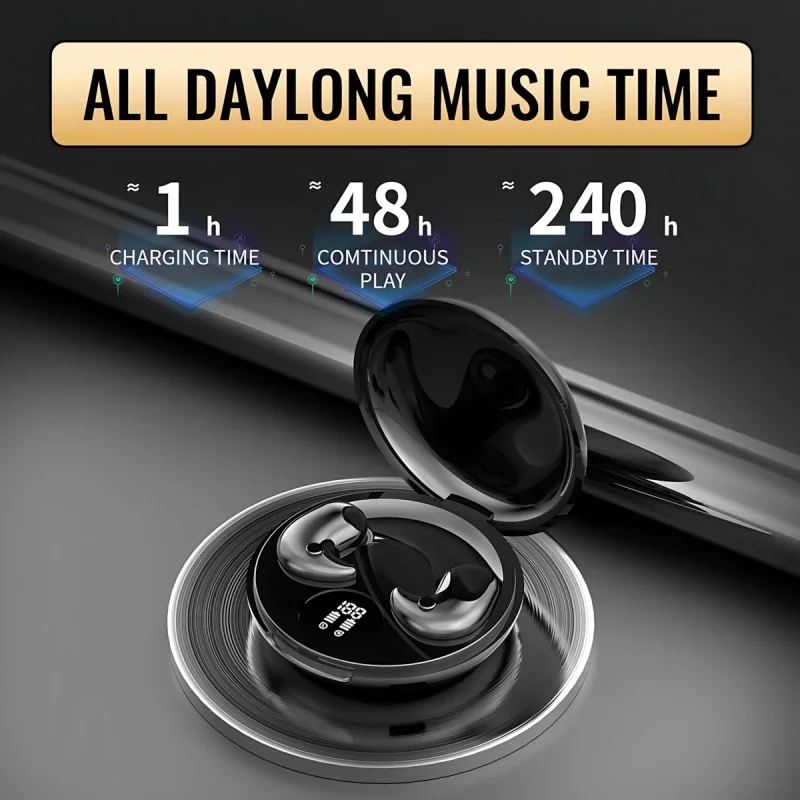 B13 Bluetooth Sleep Earphones Wireless Headset With Touch Control_voghion.com