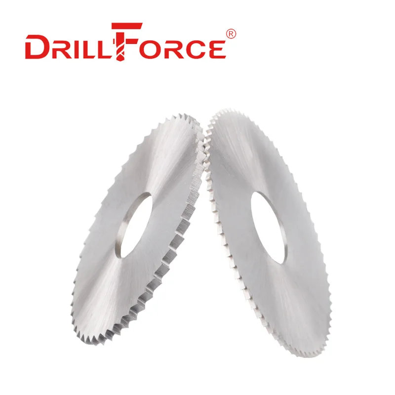 Drillforce HSS Milling Saw Blade Dia 80-110mm High Speed Steel 80mm/100mm/110mm Circular Slotting Cutter Tools
