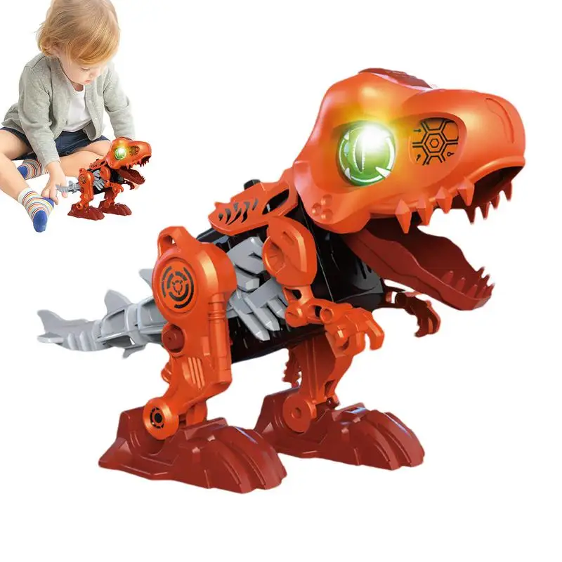 

Realistic Dinosaur Toys Moving Dinosaur Toy With Roaring Sounds Light Up Musical Dinosaur Assembly Toy Dinosaurs Model Toys For