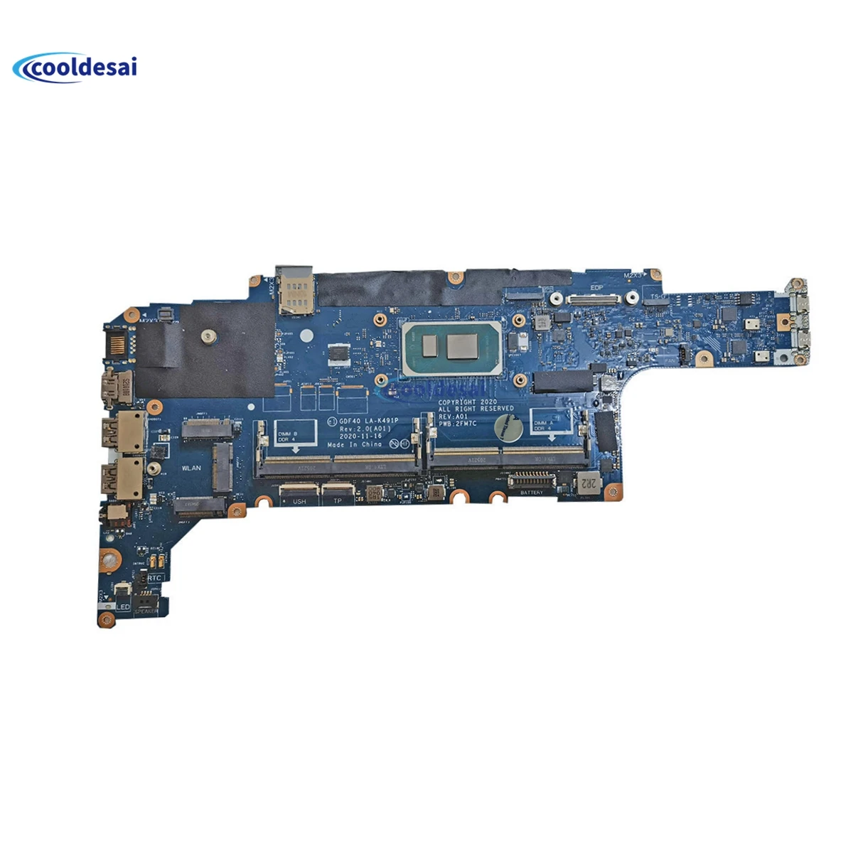 Gdf40 La-K491P Per Scheda Madre Per Notebook Dell Latitude 14 5420 Con Scheda Madre Per Laptop Cpu I5 / I7-11Th Gen 100% Completamente Testata Ok