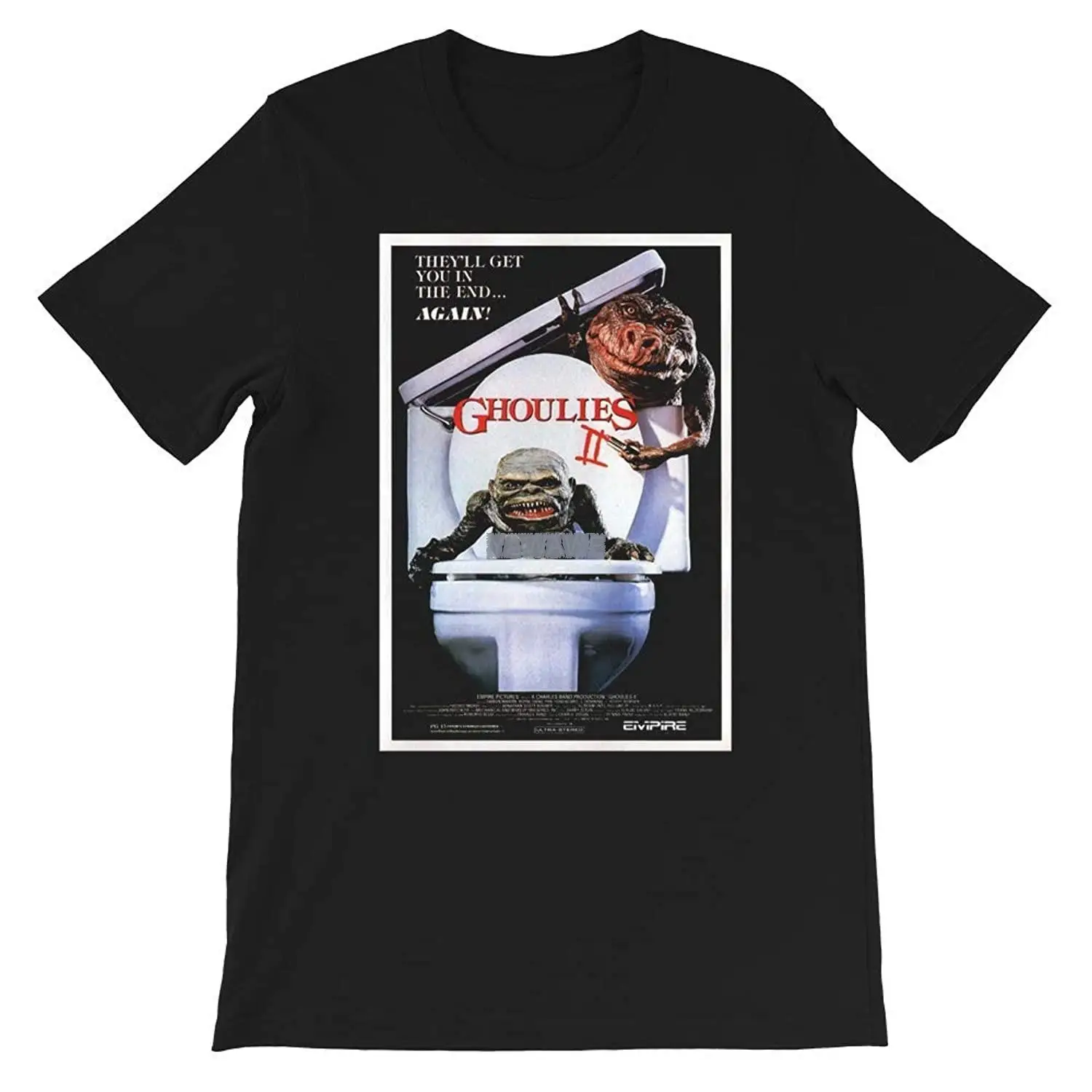 Ghoulies Horror Comedy Jonathan Graves Rebecca Donna Graphics Gift For Men Women Girls Unisex Tshirt Felpa Top Tees