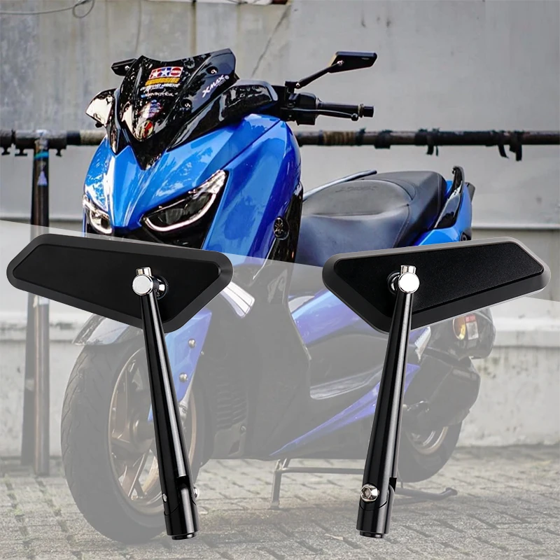 오토바이 백미러 액세서리, CNC 알루미늄 사이드 미러, 야마하 XMAX250 XMAX300 XMAX400 X MAX AliExpress