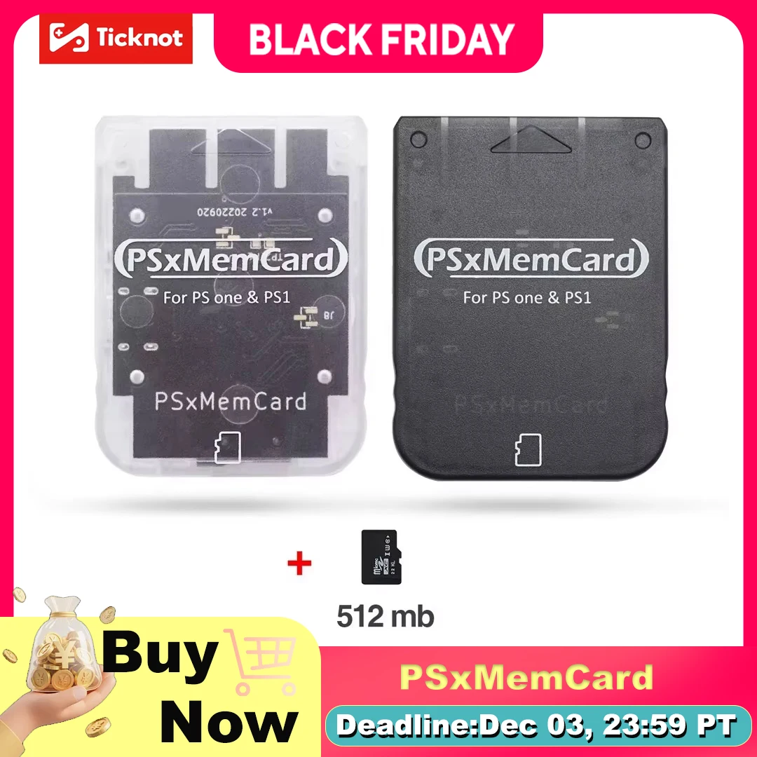 TicKnot PSxMemCard PSX メモリカード保存データゲームカード