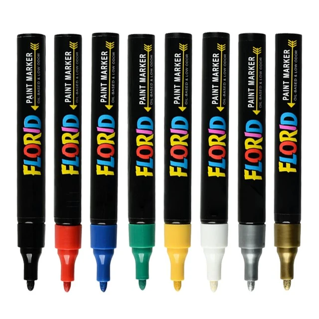 Posca PCF-350 Brush Tip Paint Marker - Blue