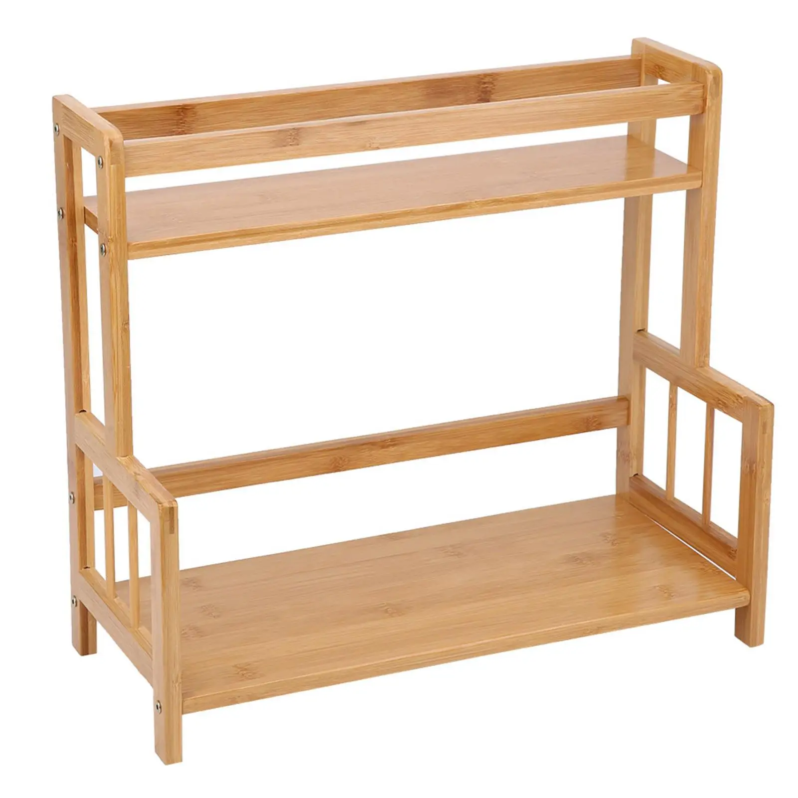 2-Layer Multifunctional Kitchen Spice Seasoning Rack Organizer
