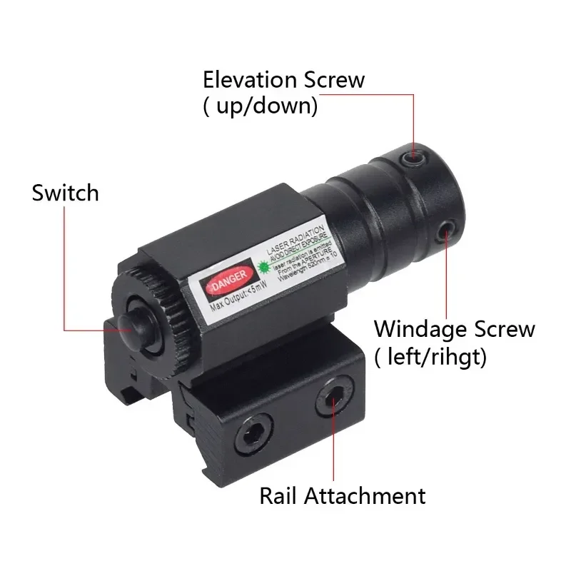 Red Green Blue Lasers USB Rechargeable Pointer Sight Airsoft Weapons Pistol Taurus G2C Glock 17 9mm Fullsize Compact Handgun