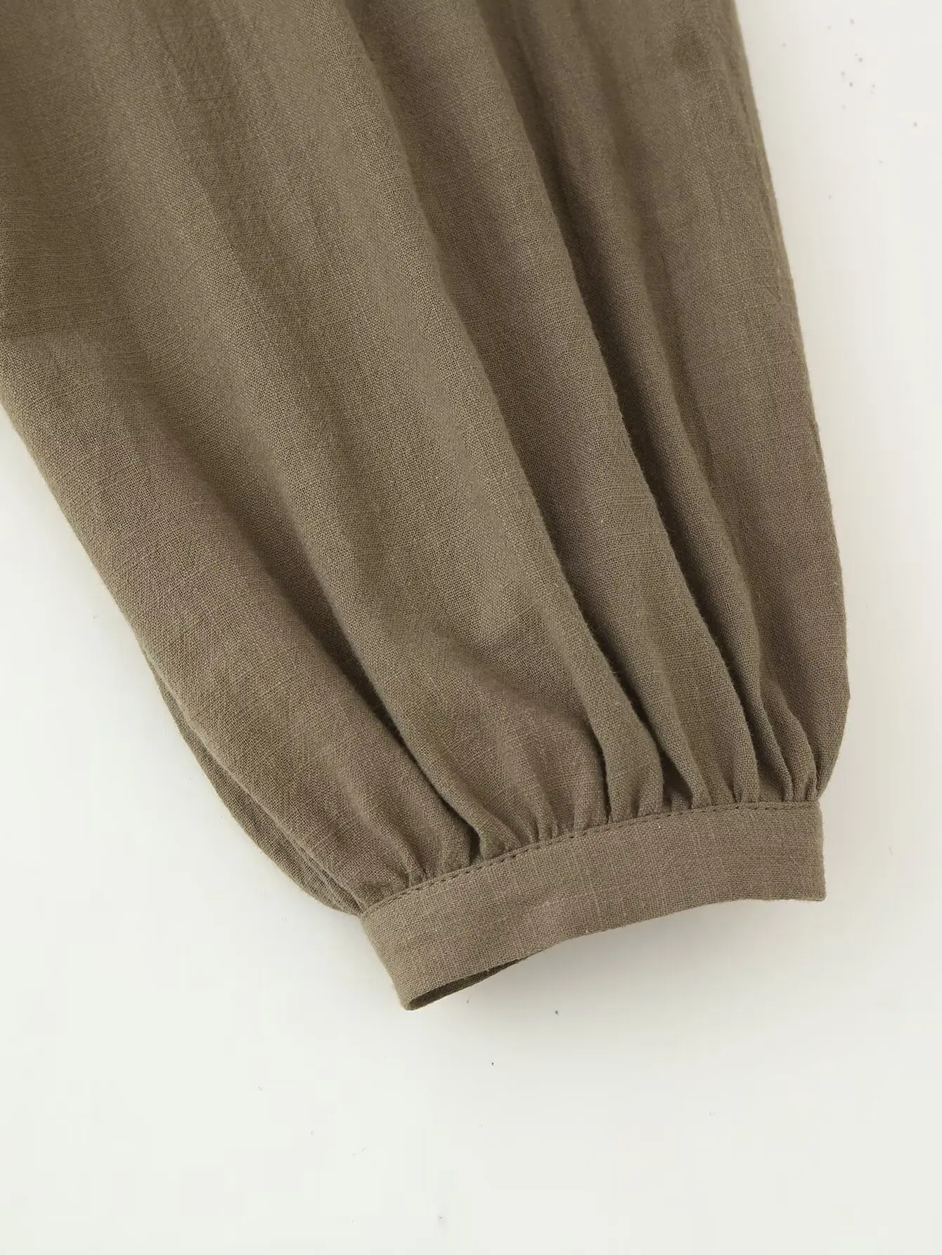 Women Spring Autumn Blouse Korean Version Embroidered Fashion Loose Retro Artistic Heavy Embroidery Temperament Long Sleeved Top