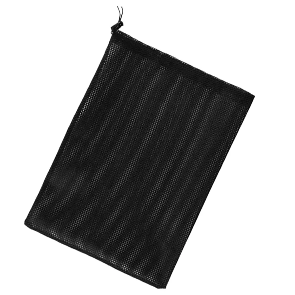 

Convenient Practical Secure Versatile Filter Bag Pond Pump Filter 47*47cm Black Fine Mesh Nylon With Drawstring
