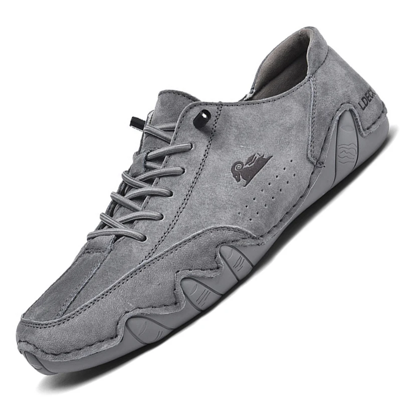 

Leather Casual Shoes Sneakers for Men Comfortable Summer Walking Designer Loafers Moccasin 2023 New In Luxury Sports Shoes Man