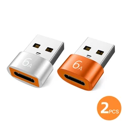 High-Speed USB 3.0 to Type C Adapter - OTG Male to Female Converter (2PCS Type-c to USB)