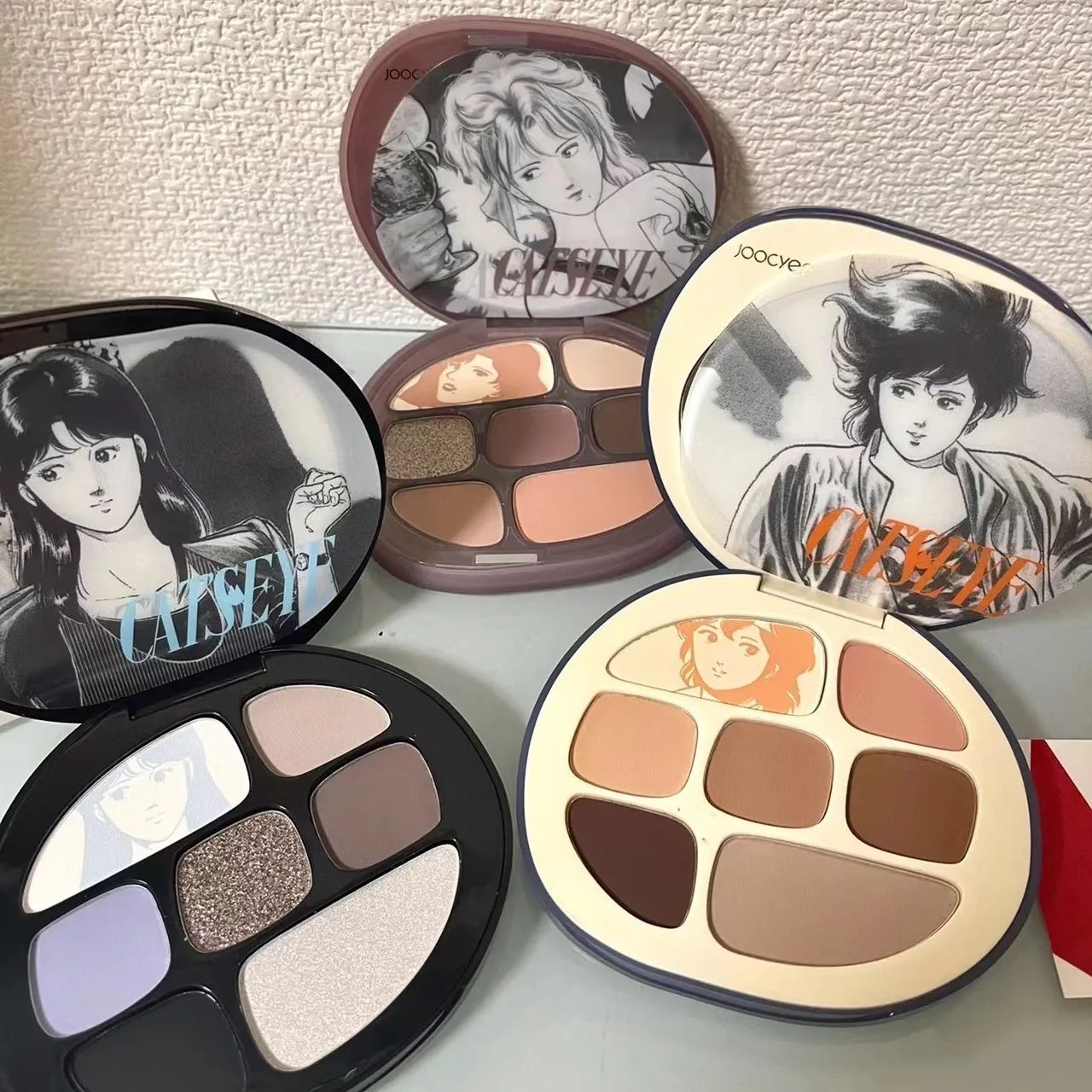 Joocyee-アイシャドウパレット,ピンク,マット,8色,キラキラ - AliExpress