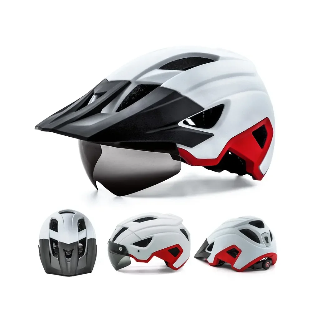 

Lights For Scooter Helmet Road Bike Helmets With Light Strobe Bicycle Lighting Led Rechargeable Mtb Motorcycle Brake Free Flash