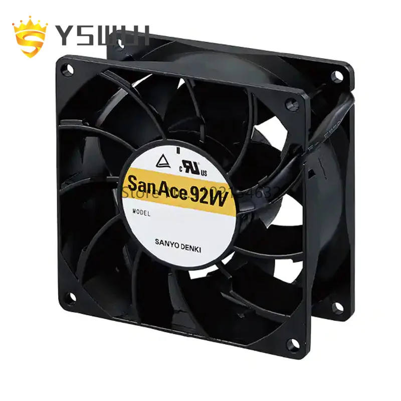 9wl0924p1h001 Original Fan 92x38mm 24vdc Ip68 Tach/pwm - Electrical ...