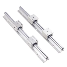 Linear Rail Kit - 2x SBR25 1000mm Rails & 4x SBR25UU Blocks For CNC & DIY Machines
